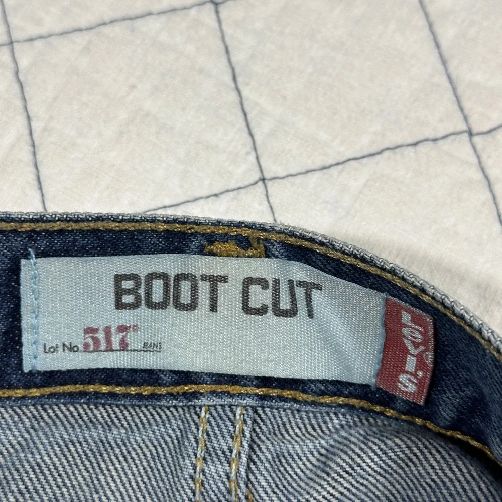 Levi's 517 Boot Cut Red Tab Men's Jeans *33x30 Circa 2010 Made in Mexico